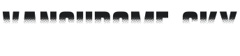 Vanchrome Sky-Regular Font Preview