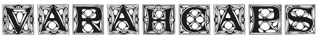 Varah Caps Font Preview
