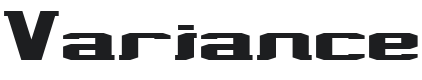 Variance Font Preview