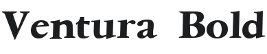 Ventura Font Preview