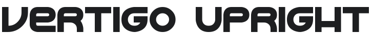Vertigo Upright 2 BRK Font Preview