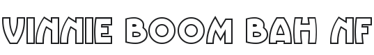 Vinnie Boom Bah NF Font Preview