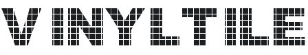 Vinyl Tile Font Preview