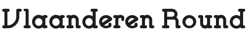 Vlaanderen Round Font Preview