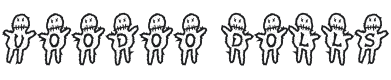 Voodoo Dolls Font Preview