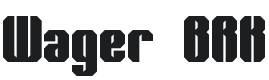 Wager Font Preview