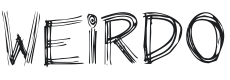 Weirdo Font Preview