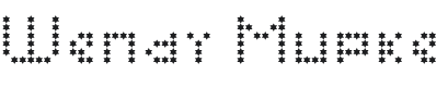 Wendy Mupke Font Preview