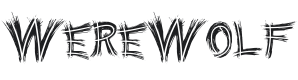 WereWolf Font Preview