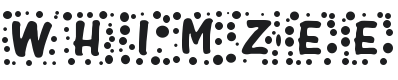 Whimzee Font Preview