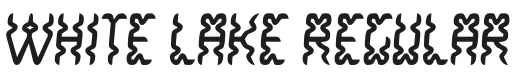 White Lake-Regular Font Preview