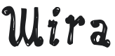 Wira Font Preview