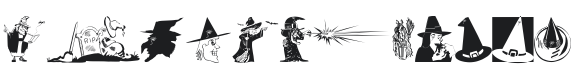 Witches Stuff Font Preview