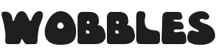 Wobbles Font Preview