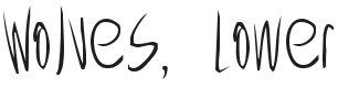 Wolves, Lower Font Preview