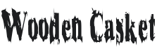 Wooden Casket Font Preview