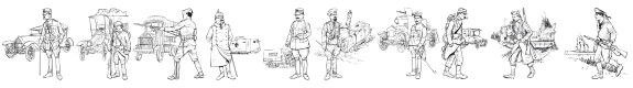 WW1 C Font Preview
