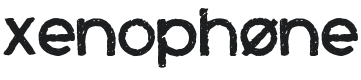 Xenophone Font Preview