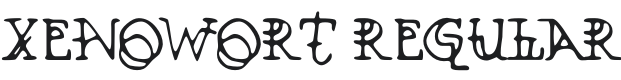 Xenowort Font Preview