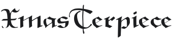 XmasTerpiece Font Preview