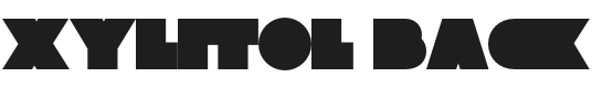 Xylitol Back-Regular Font Preview