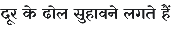 Yatra One Font Preview
