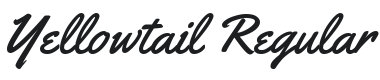 Yellowtail Font Preview