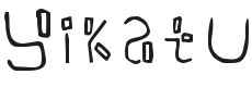 Yikatu Font Preview