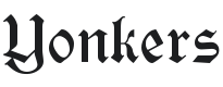 Yonkers Font Preview