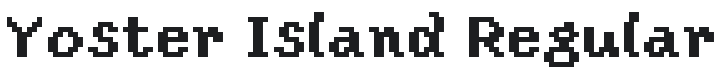 Yoster Island Font Preview