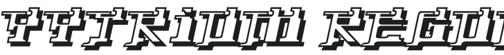 Yytrium Font Preview