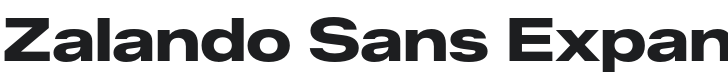 Zalando Sans Expanded ExtraBold Font Preview