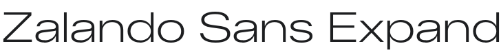 Zalando Sans Expanded ExtraLight Font Preview
