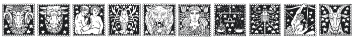 Zodiac 02 Font Preview