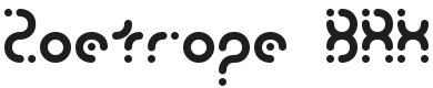 Zoetrope Font Preview