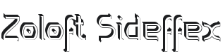 Zoloft Sideffex Font Preview