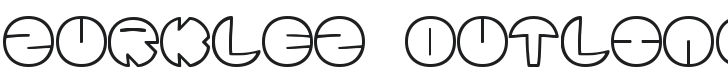 Zurklez Outline (BRK) Font Preview