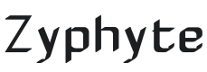 Zyphyte Font Preview