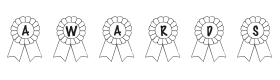 101! Awards Won Font Thumbnail