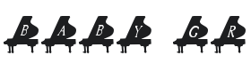 101! Baby Grand Font Thumbnail