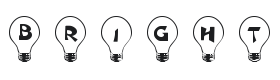 101! Bright Idea Font Thumbnail