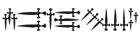 101! Dagger 'Bet Font Thumbnail
