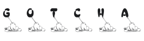 101! Gotcha! Font Thumbnail