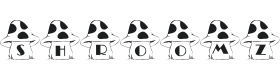 101! In the Shroomz Font Thumbnail