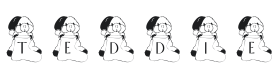 101! Teddiez Stocking Font Thumbnail