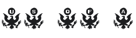 101! US of A Font Thumbnail