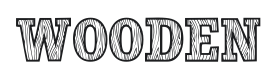 101! Wooden Alpha Blockz Font Thumbnail