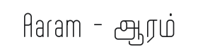 Aaram Font Thumbnail