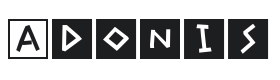 Adonis Greek Squares Font Thumbnail