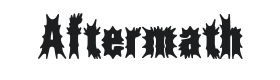 Aftermath Font Thumbnail